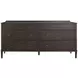 Glenwood Cerused Brown 6 Drawer Dresser