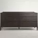 Glenwood Cerused Brown 6 Drawer Dresser