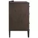 Glenwood Cerused Brown 6 Drawer Dresser