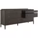 Glenwood Cerused Brown 6 Drawer Dresser