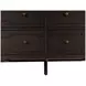 Glenwood Cerused Brown 6 Drawer Dresser