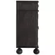 Ezekiel Cerused Forest Black 3 Door Sideboard