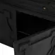 Ezekiel Cerused Forest Black 3 Door Sideboard
