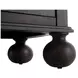 Ezekiel Cerused Forest Black 3 Door Sideboard