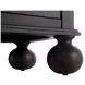 Ezekiel Cerused Forest Black 3 Door Sideboard