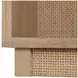 Elsa Blonde Natural 64" Executive Desk