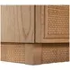 Elsa Blonde Natural 64" Executive Desk