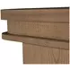 Elsa Blonde Natural 64" Executive Desk