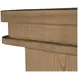 Elsa Blonde Natural 64" Executive Desk