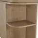 Elsa Blonde Natural 64" Executive Desk