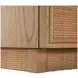 Elsa Blonde Natural 64" Executive Desk