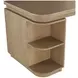 Elsa Blonde Natural 64" Executive Desk