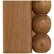Sirius Satin Oak Rectangular Console Table