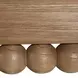 Sirius Satin Oak Rectangular Console Table