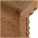 Sirius Satin Oak Rectangular Console Table
