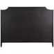 Alexandra Cerused Forest Black King Panel Bed