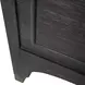 Alexandra Cerused Forest Black King Panel Bed