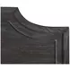 Alexandra Cerused Forest Black King Panel Bed