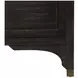 Alexandra Cerused Forest Black Queen Panel Bed