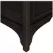 Alexandra Cerused Forest Black Queen Panel Bed