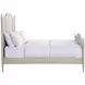Caroline Cerused White Panel Bedroom Set