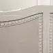 Caroline Cerused White Queen Panel Bed