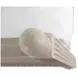 Caroline Cerused White Queen Panel Bed