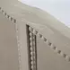 Caroline Cerused White Queen Panel Bed