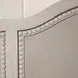 Caroline Cerused White Queen Panel Bed