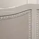 Caroline Cerused White Queen Panel Bed
