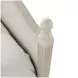 Caroline Cerused White Twin Panel Bed