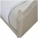 Caroline Cerused White Twin Panel Bed