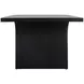 Miera Brushed Black 84" Rectangular Dining Table
