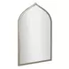 Cassara Brushed Brass Arched Vanity Mirror