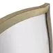 Cassara Brushed Brass Arched Vanity Mirror