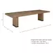 Highland Dawn 118" Extendable Rectangular Dining Table