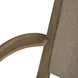 Highland Dawn and Sand Performance Fabric Upholstered Dining Arm Chair