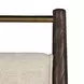 Highland Dusk and Sand Performance Fabric Upholstered Dining Arm Chair