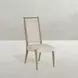 Highland Dawn and Sand Performance Fabric Upholstered Dining Side Chair