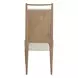 Highland Dawn and Sand Performance Fabric Upholstered Dining Side Chair