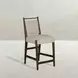 Highland Dusk and Sand Performance Fabric Upholstered Counter Height Stool