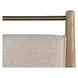 Highland Dawn and Sand Performance Fabric Upholstered Bar Stool