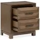 Callisto Bourbon Brown Storage Panel Bedroom Set