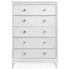 Springhouse Whisper White 5 Drawer Chest