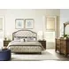 Ashbourne Cognac 6 Drawer Mayview Dresser with Rectangular Mirror