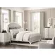 Harmony Eggshell and Black 12 Drawer Emelie Dresser with Rectangular Schafer Mirror