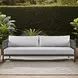 Alegria Light Gray Outdoor 84" Sofa