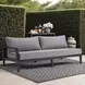 Cayman Dark Gray Outdoor 80" Sofa