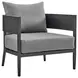 Menorca Dark Gray 94" Outdoor Conversation Set