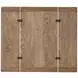 Manning Natural Rectangular Flip Top Side Table